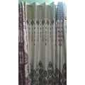 Locham Brothers Silk Floral Door Curtains