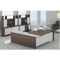 GODREJ INTERIO Executive Table with Both side pedestal unit