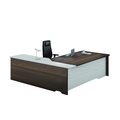 GODREJ INTERIO Executive Table with Both side pedestal unit