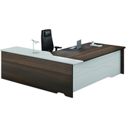 DNR SYSTEMS Executive Table with Both side pedestal unit