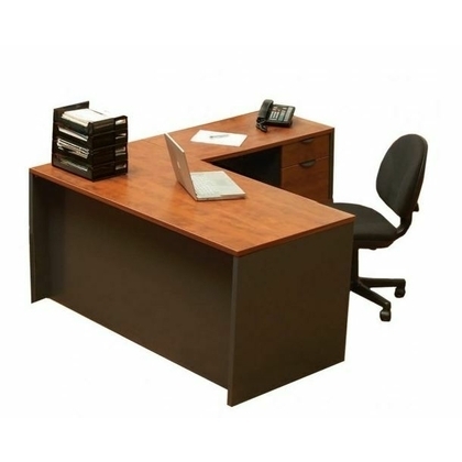 DNR SYSTEMS Executive Table with Both side pedestal unit