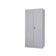 DNR SYSTEMS Almirah Steel shelving cabinet with partial wardrobe