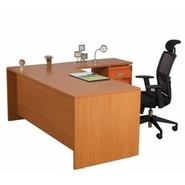 DNR SYSTEMS Executive Table with One side pedestal unit