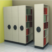Sk Movable File Storage System (Compactor) 1-Bay Push Pull Type