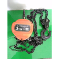 Unbranded Hand Operated Chain Pulley Block, Warranty 1 year