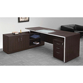 ML Office Solution Executive Table with One side pedestal unit and E.R.U