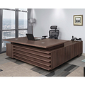 ML Office Solution Executive Table with One side pedestal unit and E.R.U