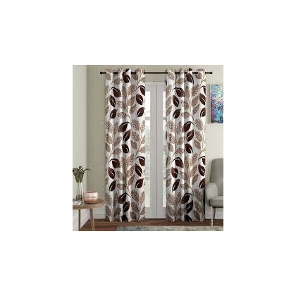 GEM Polyster Floral Door Curtains