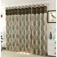 KAIRO--KAIRO FURNITURE INTERIOR Jute Floral Door Curtains