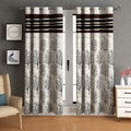 KAIRO--KAIRO FURNITURE INTERIOR Jute Floral Door Curtains