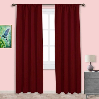 KAIROTECH--KAIRO FURNITURE INTERIOR Polyster Plain Door Curtains