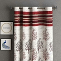 KAIRO--KAIRO FURNITURE INTERIOR Jute Floral Door Curtains