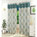 KAIRO--KAIRO FURNITURE INTERIOR Jute Floral Door Curtains