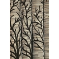 KAIRO--KAIRO FURNITURE INTERIOR Jute Floral Door Curtains