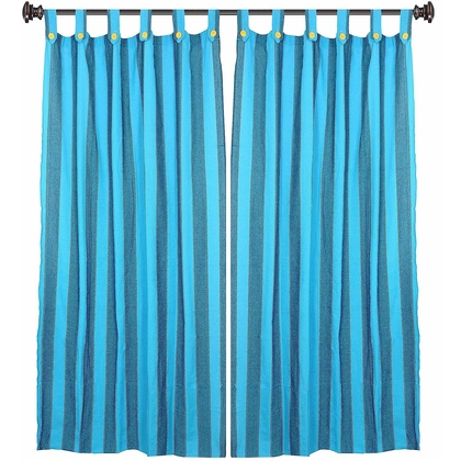 KAIRO--KAIRO FURNITURE INTERIOR Cotton Stripes Door Curtains