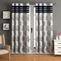 KAIRO--KAIRO FURNITURE INTERIOR Jute Floral Door Curtains