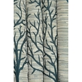 KAIRO--KAIRO FURNITURE INTERIOR Jute Floral Door Curtains