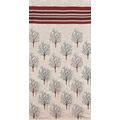 KAIRO--KAIRO FURNITURE INTERIOR Jute Floral Door Curtains