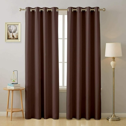 KAIROTECH--KAIRO FURNITURE INTERIOR Polyster Plain Door Curtains