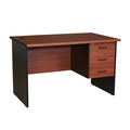 INDIRA--Indera Furnishers Executive Table with One side pedestal unit