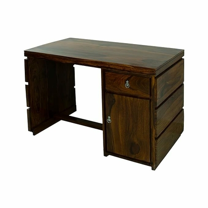 INDIRA--Indera Furnishers Executive Table with One side pedestal unit