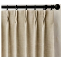 DDecor Silk Plain Door Curtains