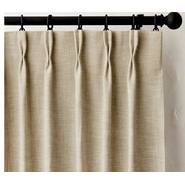 DDecor Silk Plain Door Curtains