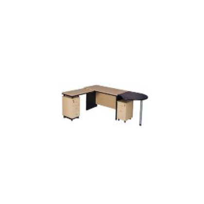 SRI GOLJU FURNITURE INDUSTRIES (INDIA) Executive Table with One side pedestal unit and E.R.U