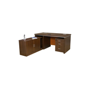 KRISHTHA Executive Table with One side pedestal unit and E.R.U