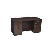 KRISHTHA Executive Table with Both side pedestal unit