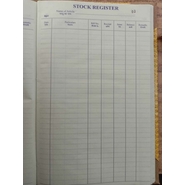 Shipra STOCK REGISTER Diaries-printed-plain- register- 320 Pages