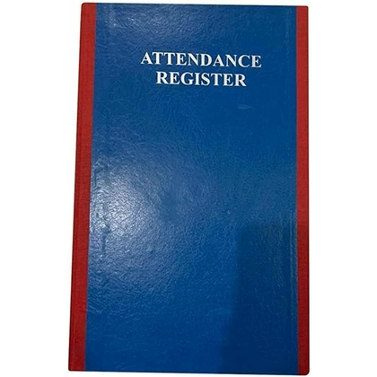 Unbranded ATTENDANCE REGISTER Diaries-printed-plain- register- 100 Pages