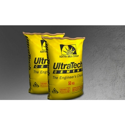 ULTRATECH CEMENT PACKAGING SIZE (KG) 50 KG