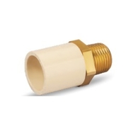 PRAYAG 20 mm dia Male adapter brass threaded