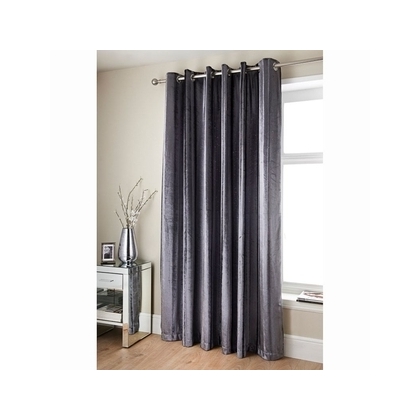 Unbranded Silk Plain Door Curtains