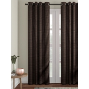 HUGS & WRAPS Polyster Plain Door Curtains