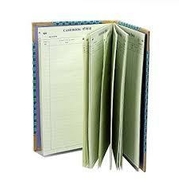 HANS CASH BOOK REGISTER Diaries-printed-plain- register- 200 Pages