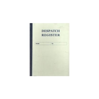 LOTUS DESPATCH REGISTER Diaries-printed-plain- register- 250 Pages