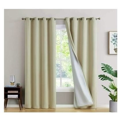 KAJOL Polyster Plain Door Curtains