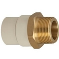 Supreme 25 mm dia Male adapter brass threaded