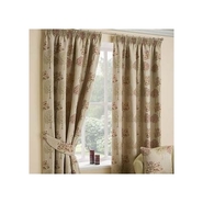 Unbranded Silk Geomatric Door Curtains