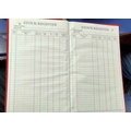 Unbranded STOCK REGISTER Diaries-printed-plain- register- 300 Pages