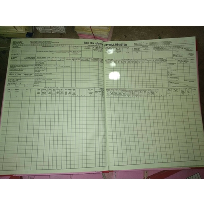 SE PAY BILL REGISTER Diaries-printed-plain- register- 100 Pages