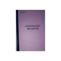 TAXFORMENTERPRISES CONTINGENCY REGISTER Diaries-printed-plain- register- 100 Pages