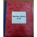 TAXFORMENTERPRISES SECTION DIARY Diaries-printed-plain- register- 200 Pages