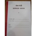 TAXFORMENTERPRISES SERVICE BOOK Diaries-printed-plain- register- 120 Pages