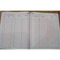 TAXFORMENTERPRISES SECTION DIARY Diaries-printed-plain- register- 400 Pages