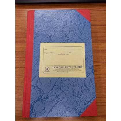 TAXFORMENTERPRISES BILL REGISTER Diaries-printed-plain- register- 200 Pages