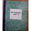 TAXFORMENTERPRISES BILL REGISTER Diaries-printed-plain- register- 400 Pages