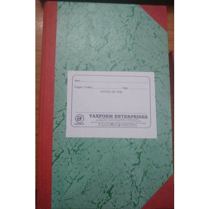 TAXFORMENTERPRISES PLAIN REGISTER Diaries-printed-plain- register- 200 Pages